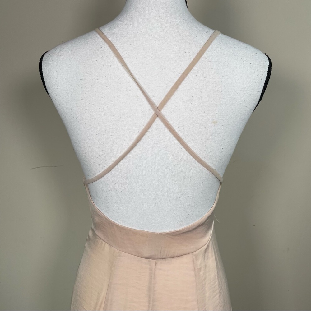 CXM for Urban Outfitters Pale Blush Maxi Dress - Picture 8 of 10